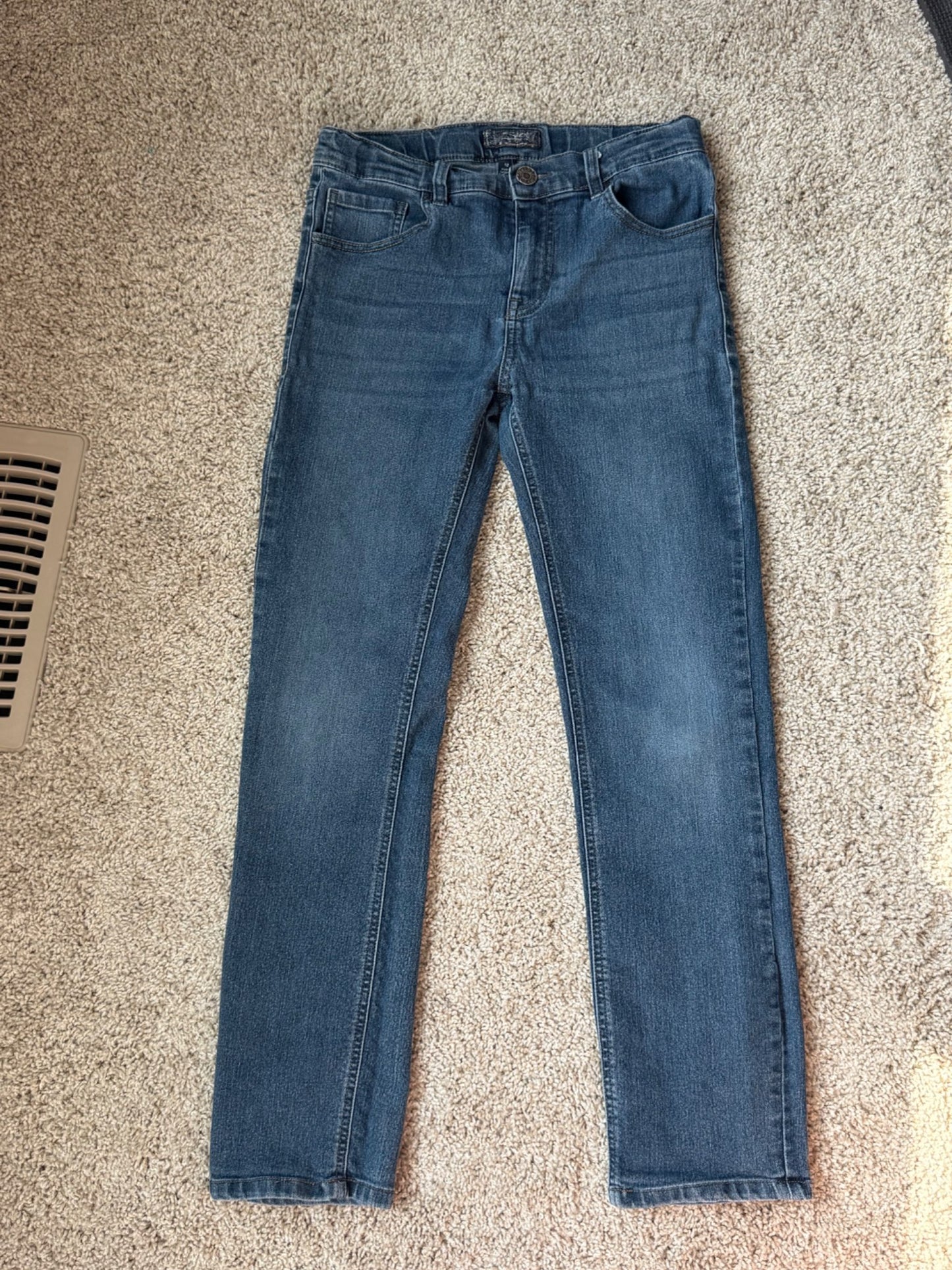 2 pairs of boys Silver Jeans, Kids 10 (medium)