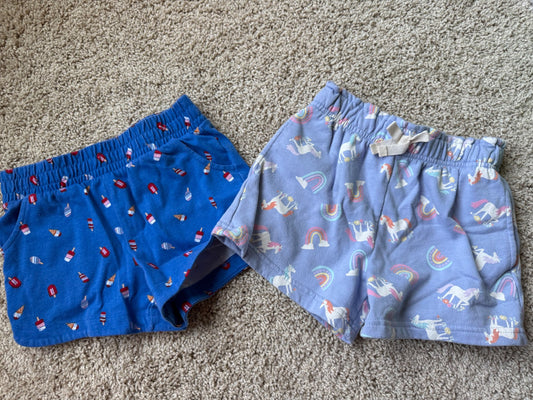 Size 6 shorts, Kids 6/6X (extra small)