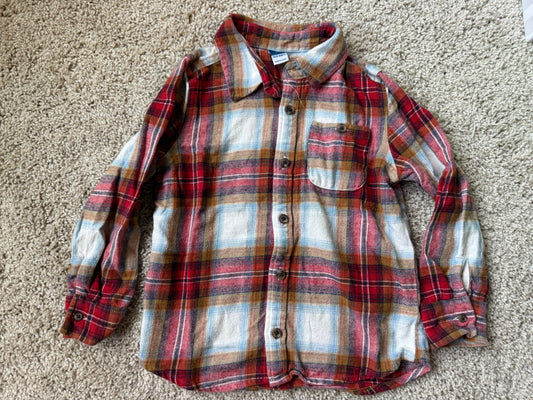 5T Old Navy plaid, Kids 5/5T (extra small)