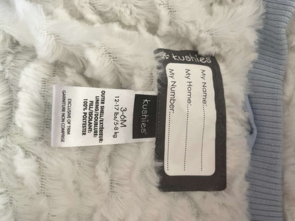 Kushies Snowsuit 3-6 Months - LIKE NEW - Stroller Friendly