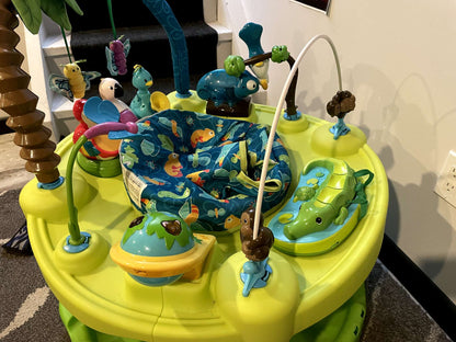 Evenflo Exersaucer Triple Fun (Grow with Me!) - Life in the Amazon