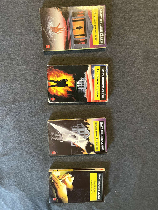 French Language Books - Set of 4 Mystery Novels - Grade 8-12