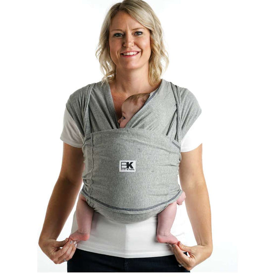 Baby K'Tan Baby Carrier - Size Small - Heather Grey