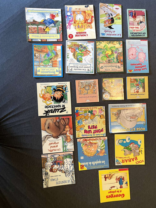 French Language Book Set (19) - Kindergarten-Grade 3