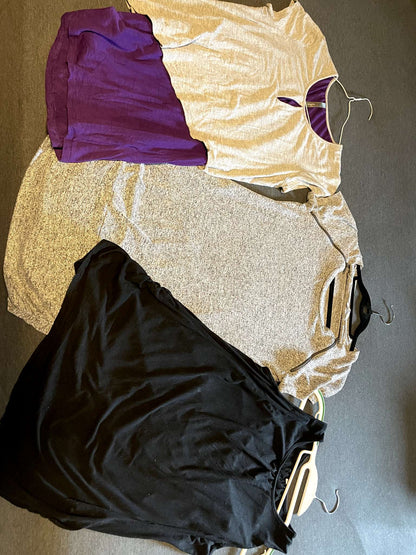 Set of 3 Maternity/Nursing Tops - Size Small, Maternity S (4-6)