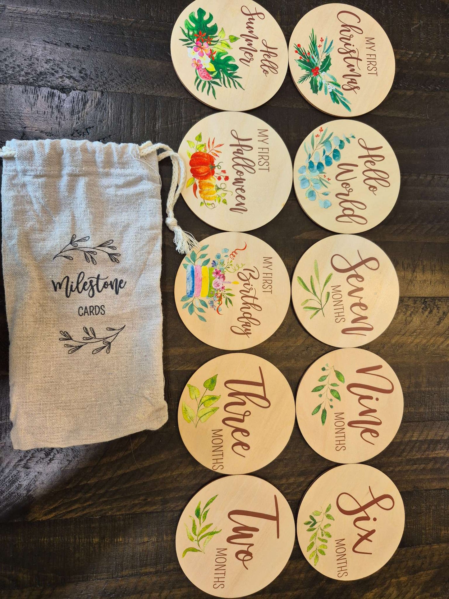 Milestone cards