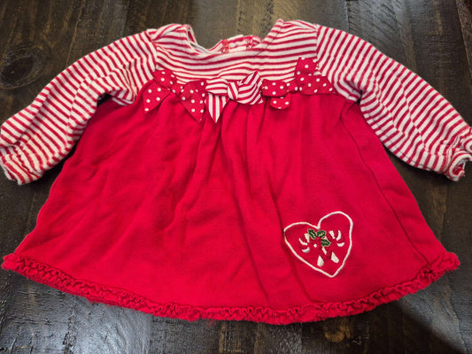 Girl's Christmas dress, Kids 3 Month (0-3M)