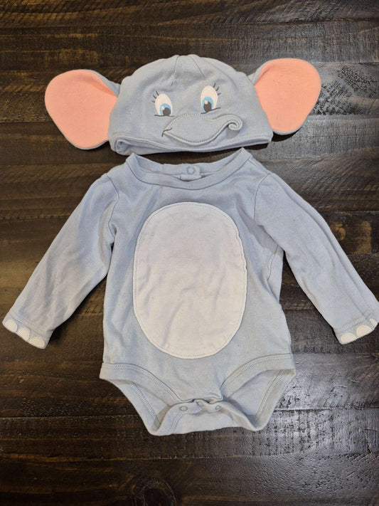 Disney Elephant Costume, Kids 9 Month (6-9M)