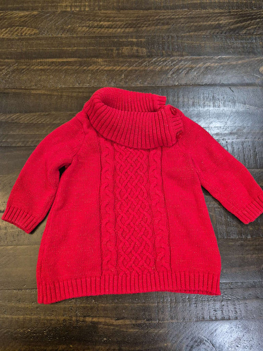 Sparkly red sweater, Kids 6 Month (3-6M)