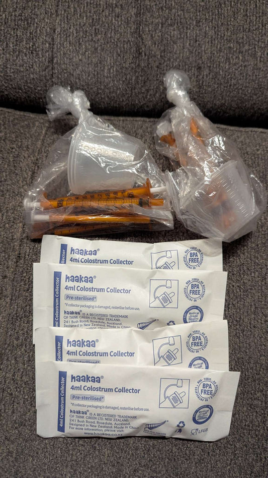 Colostrum collection kit