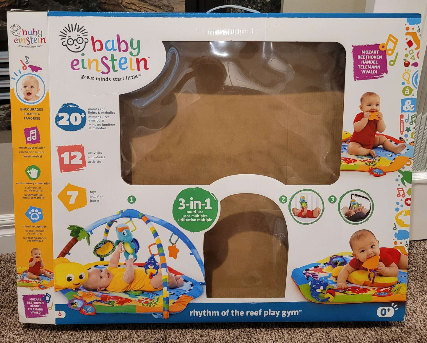 Baby Einstein, Rhythm of the Reef Play Gym, Play Mat