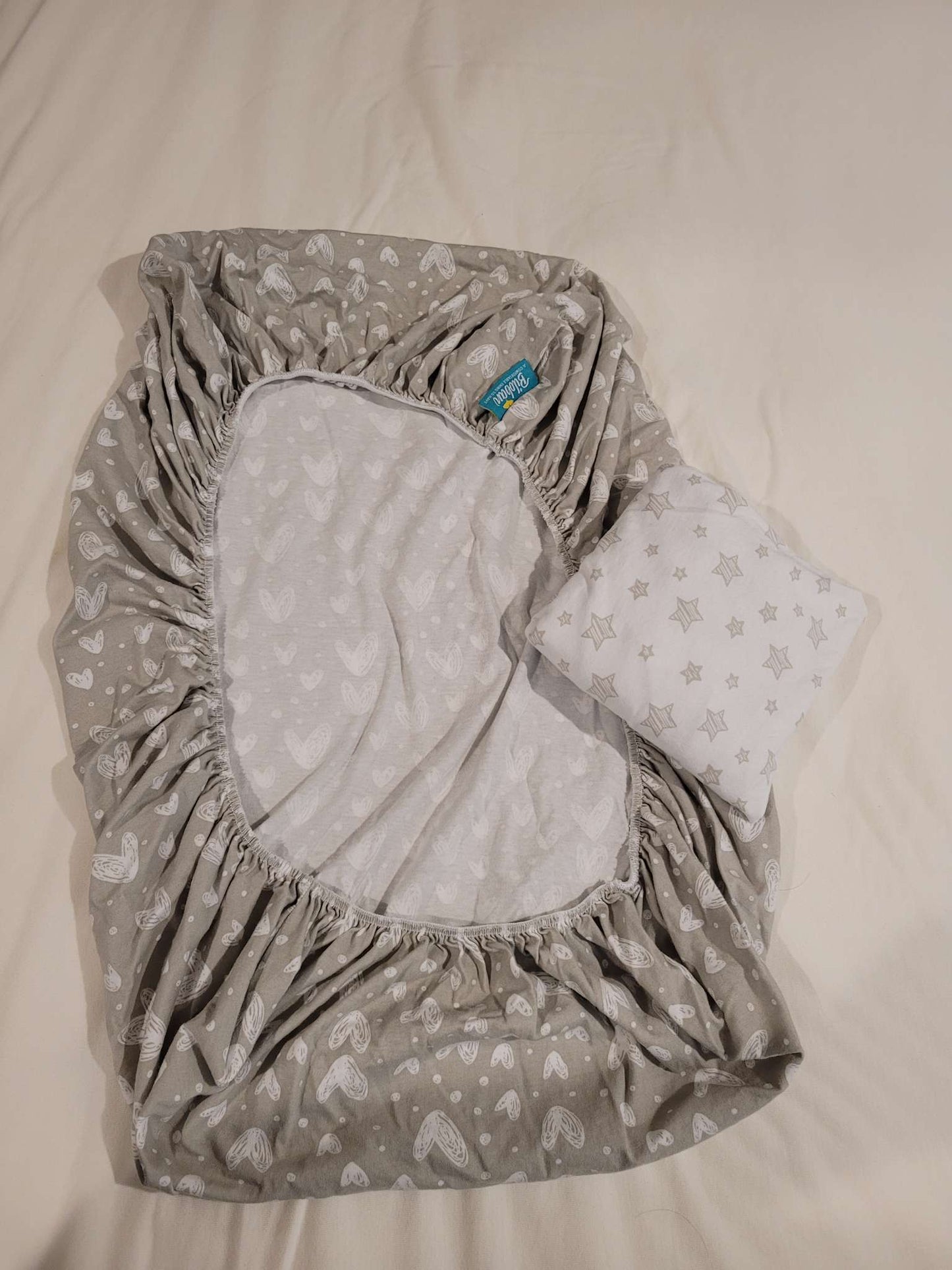 Bassinet Cotton Fitted Sheets - Fit Rectangular Mattress