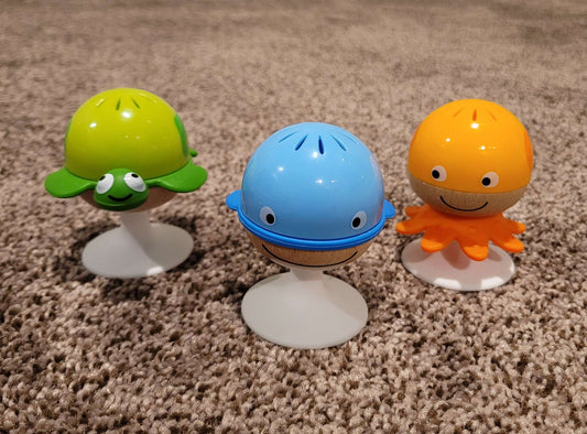 Hape Suction Rattle Toy Set