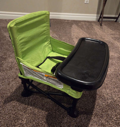 Foldable Travel Chair with Tray