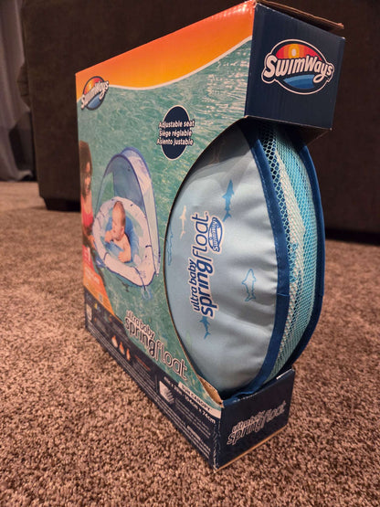 Baby Pool Float with Sun Canopy, Inflatable  (9 to 24 Mo)