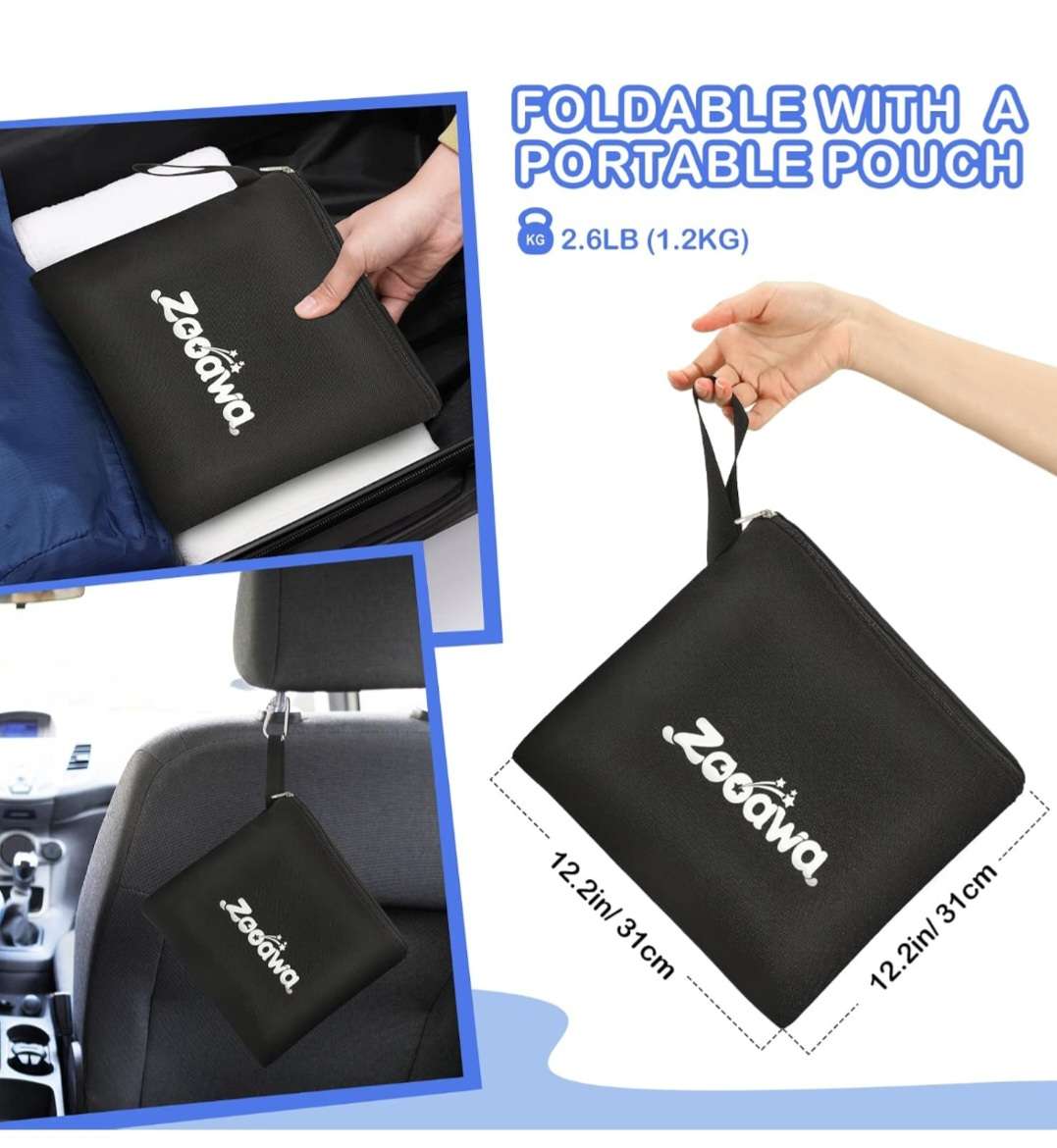 Backpack Style Car Seat Travel Bag  *Brand New*
