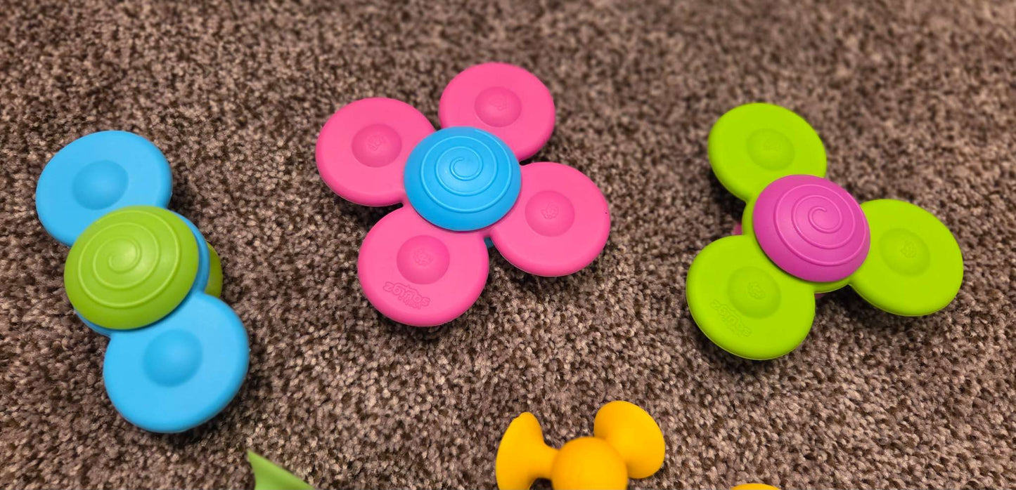 Fat Brain Toys Squigz - Spinners and Regular