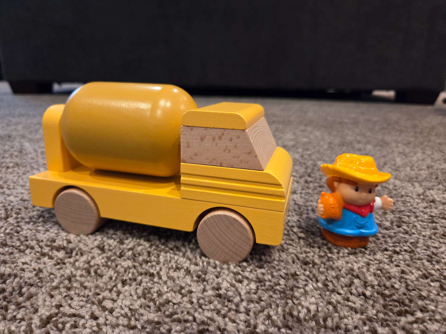 Cement Truck - Wooden Construction Vehicle