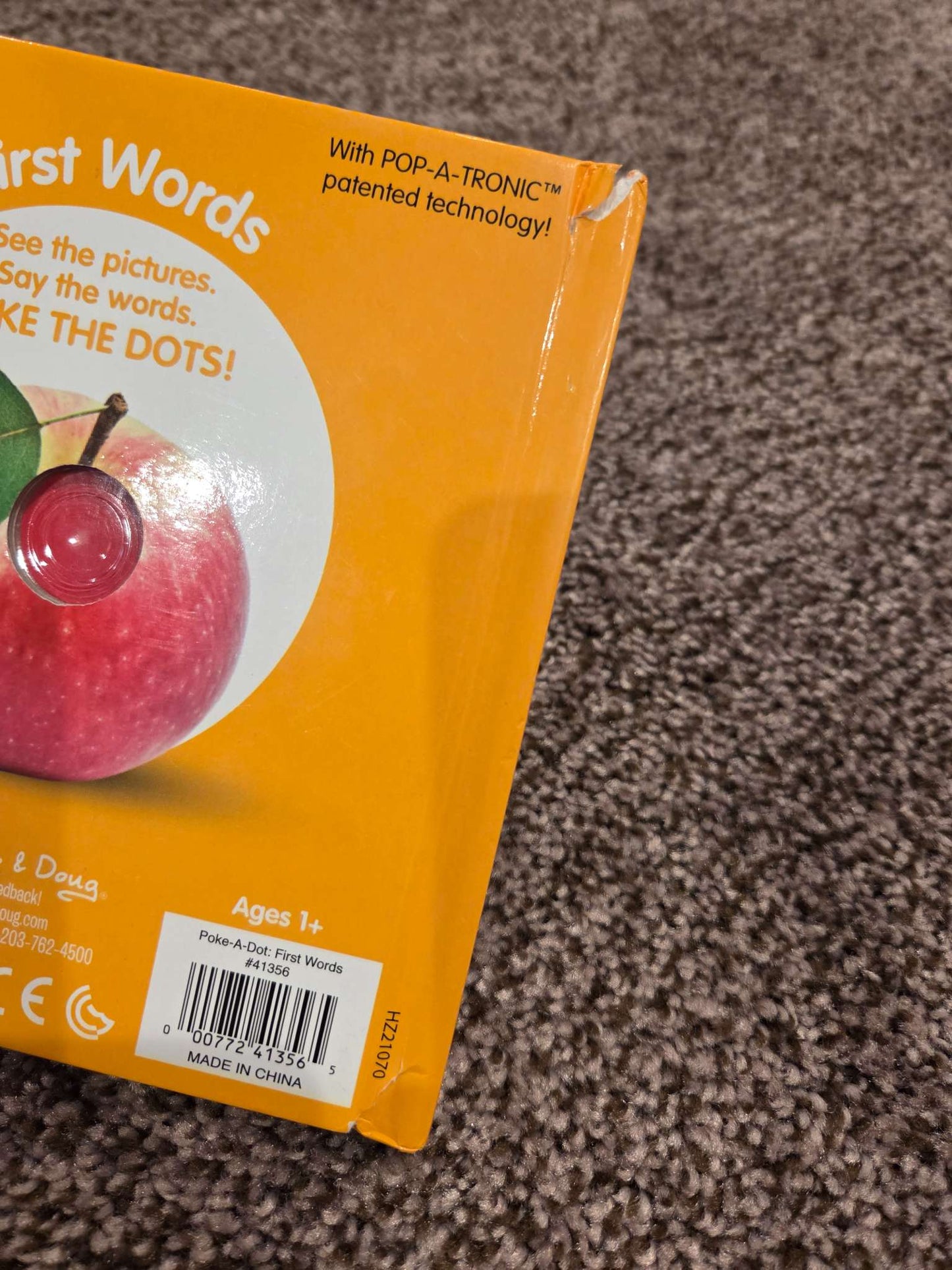 Poke-A-Dot Books, Set of 2 - Farm Animal Families and First Words