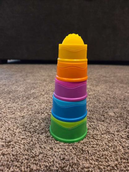 Textured Sensory Balls and Stacking Tower Cups