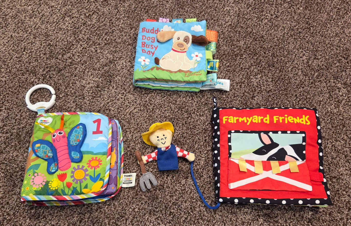 Fabric Books - Set of 3