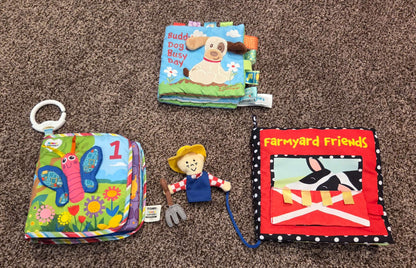 Fabric Books - Set of 3