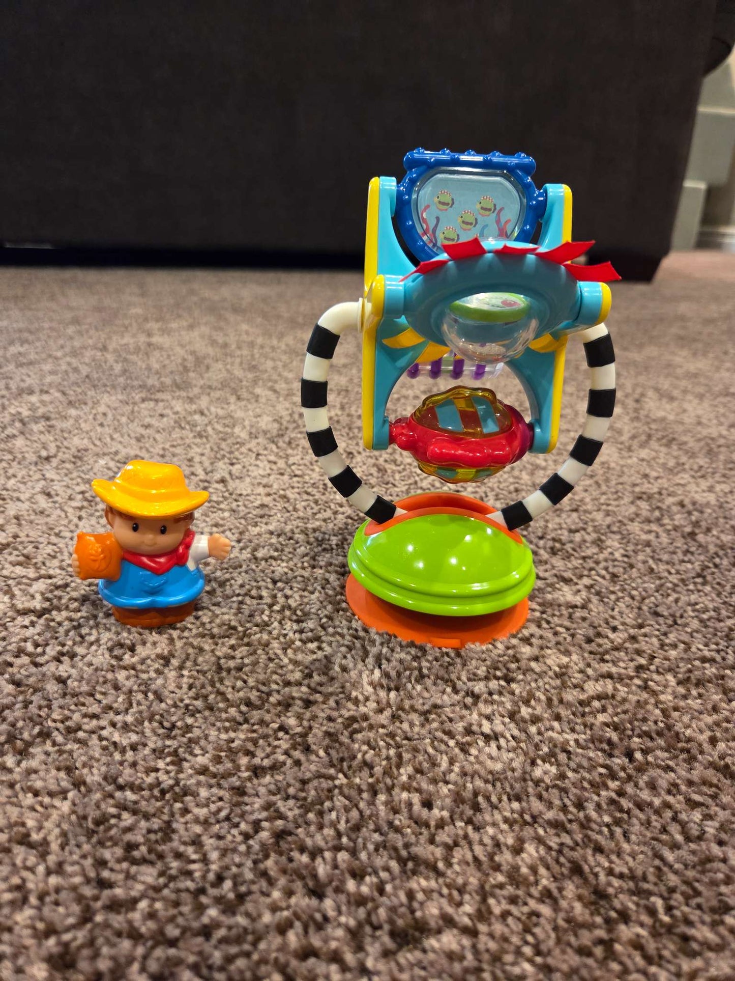 Spinning Suction High Chair Toys - Set of Two
