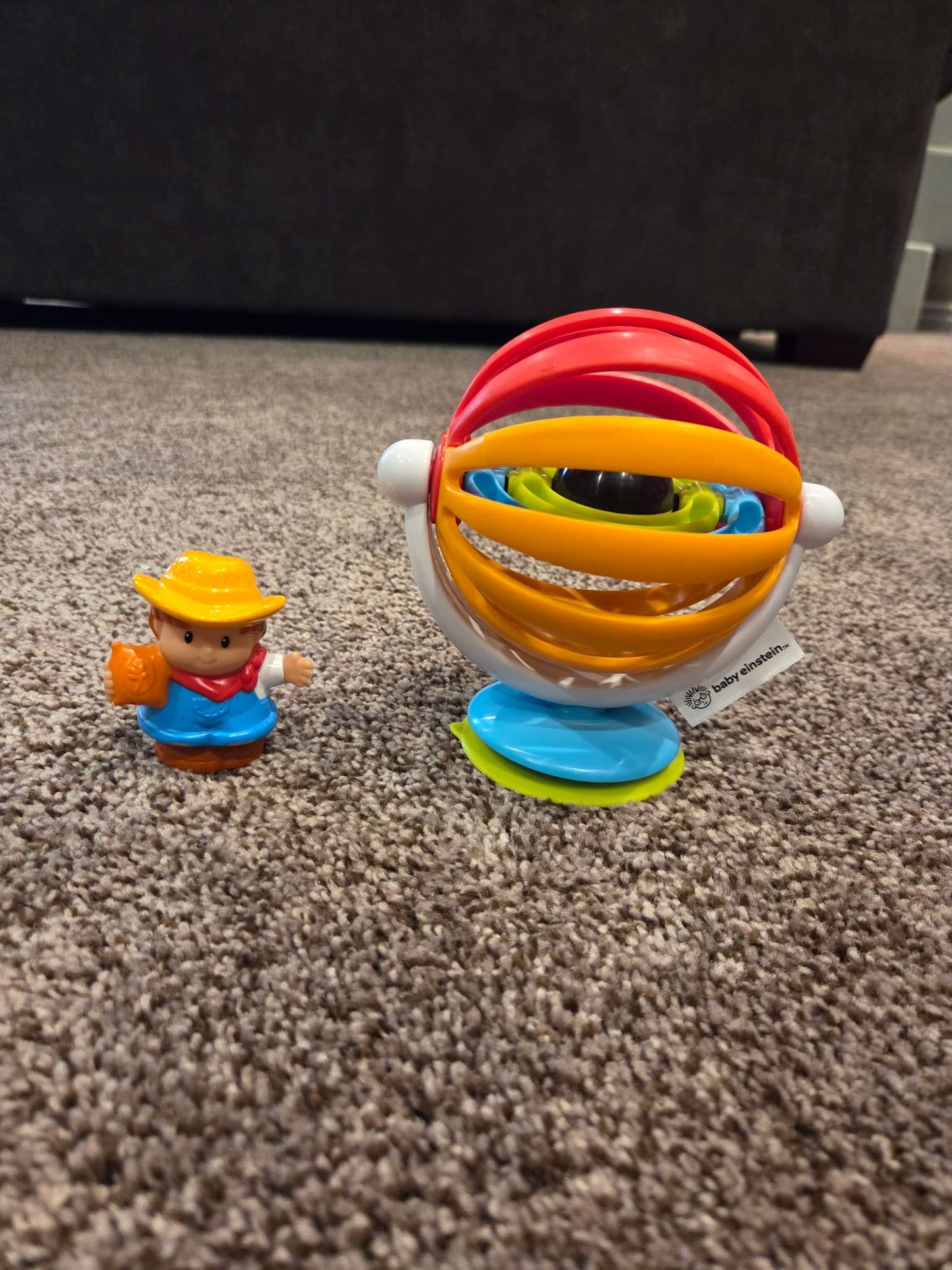 Spinning Suction High Chair Toys - Set of Two