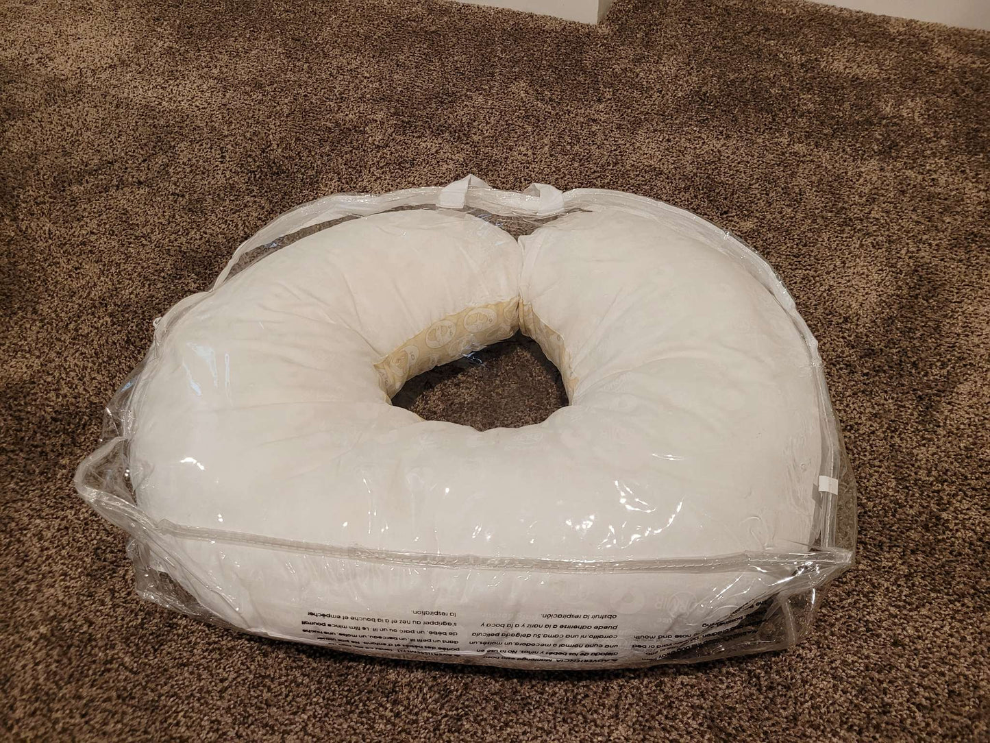 Boppy Nursing Pillow with Waterproof Cover and Pillow Cases
