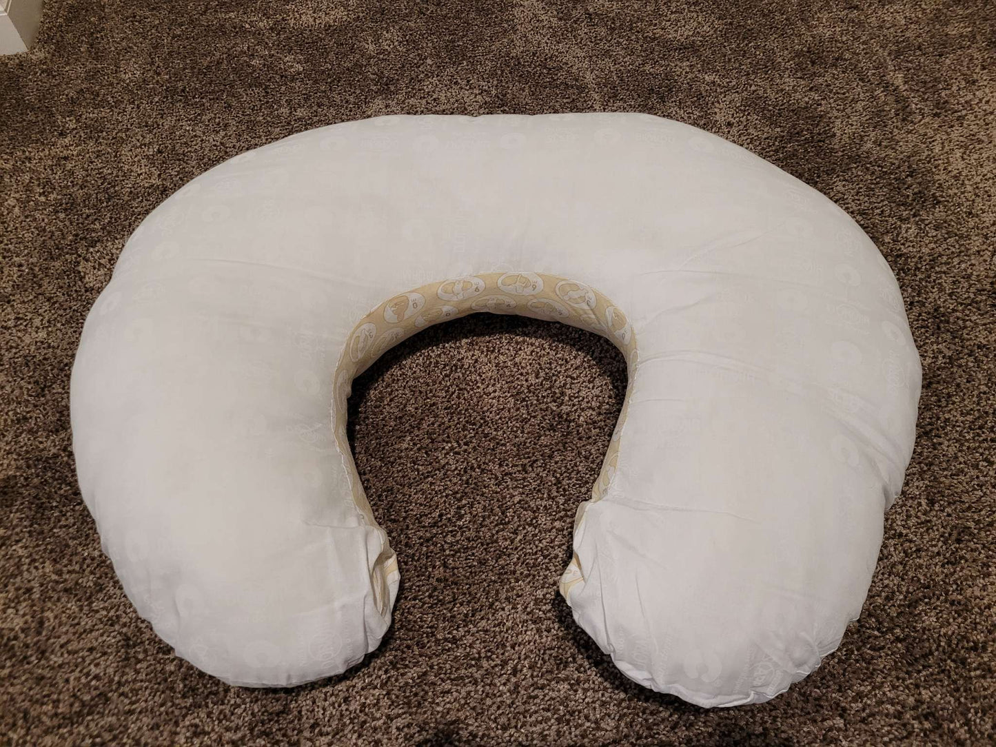 Boppy Nursing Pillow with Waterproof Cover and Pillow Cases