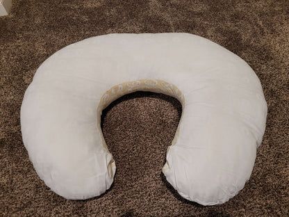 Boppy Nursing Pillow with Waterproof Cover and Pillow Cases