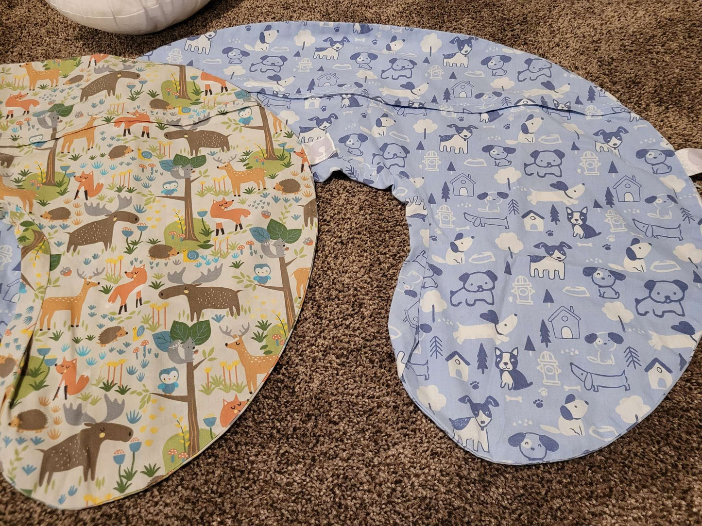 Boppy Nursing Pillow with Waterproof Cover and Pillow Cases