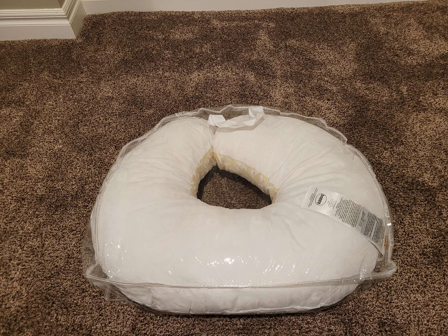 Boppy Nursing Pillow with Waterproof Cover and Pillow Cases