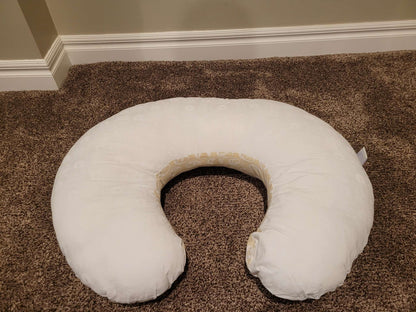 Boppy Nursing Pillow with Waterproof Cover and Pillow Cases