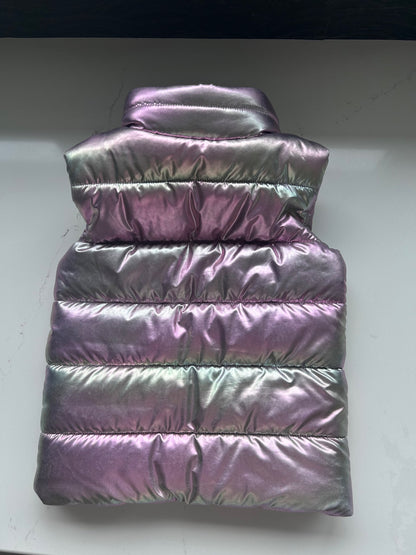 Puffer Vest, iridescent purple/green/pink , Joe Fresh, 4T, Kids 4/4T