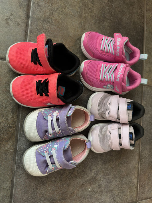 Bundle Toddler Shoes 5C-6T, Shoes 5 (Walkers:12-24 mth)
