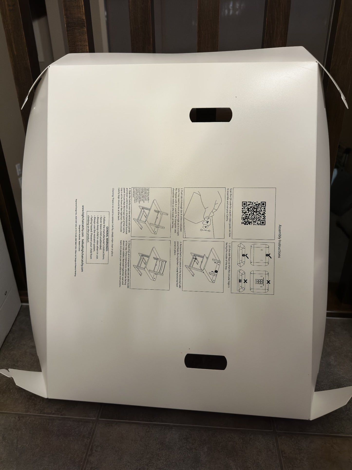 Catchy food catcher for Stokke