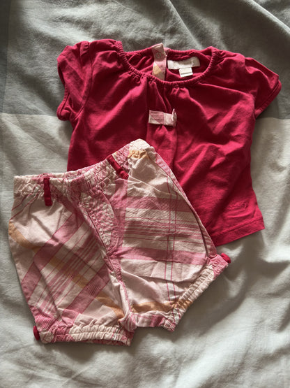 Burberry Girls 6mths set, Kids 3 Month (0-3M)