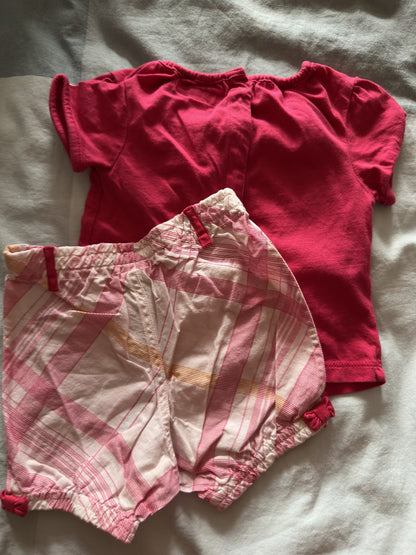 Burberry Girls 6mths set, Kids 3 Month (0-3M)