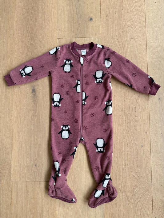 Penguin Fleece Sleeper, PL Baby, 12M, Kids 12 Month (9-12M)