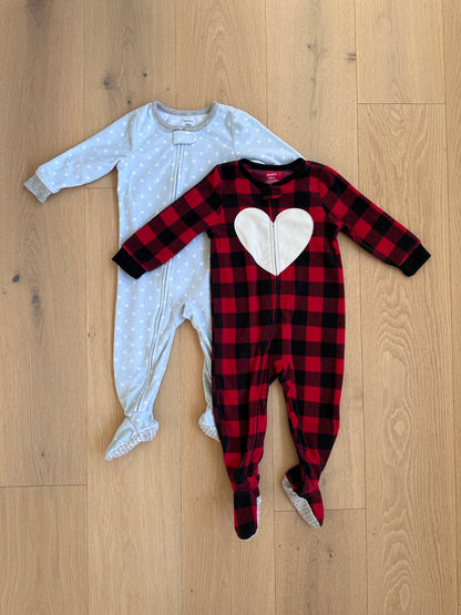 Fleece Sleeper Bundle, Carter’s, 18M, Kids 18 Month (12-18M)