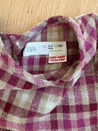 Zara Dress & Shirt, 3T, Kids 3T