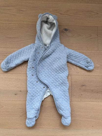 Light Blue Bunting Suit, Carter’s, 6-9M, Kids 9 Month (6-9M)