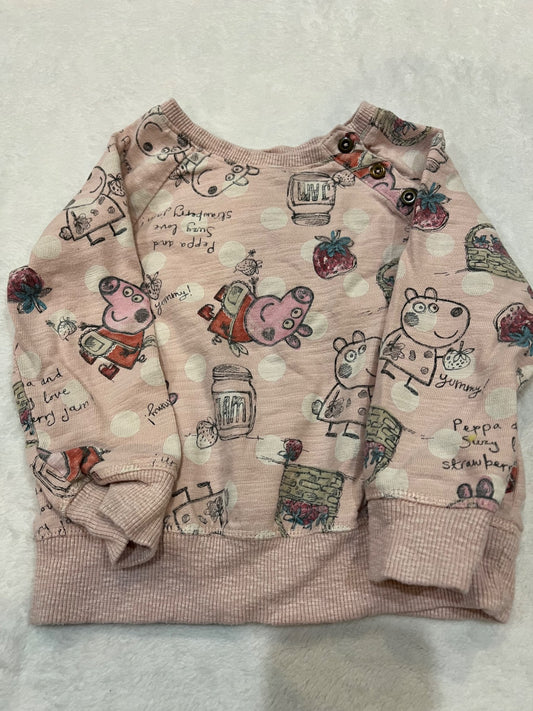 2/3T NEXT brand Peppa pig sweater , Kids 3T
