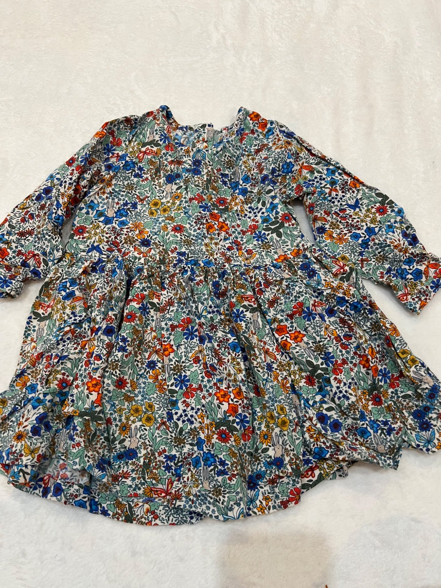 2/3T NEXT rabbit flower dress , Kids 3T