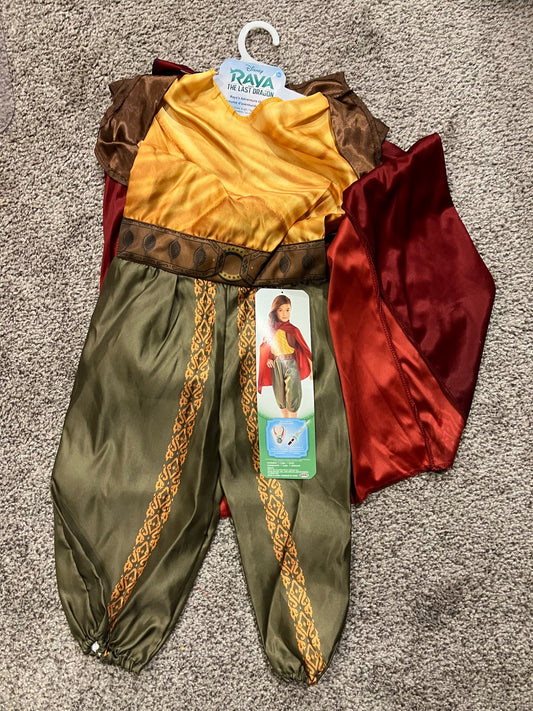 4-6x Disney Raya dress up costume- NEW, Kids 4/4T