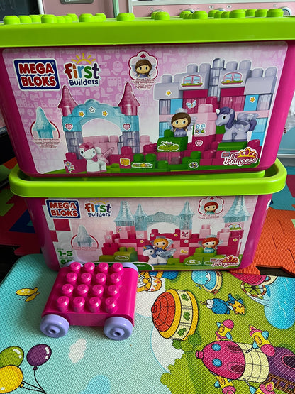 Mega bloks lil princess & unicorn sets (price for both)