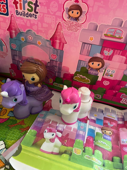 Mega bloks lil princess & unicorn sets (price for both)