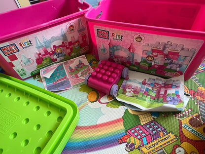 Mega bloks lil princess & unicorn sets (price for both)