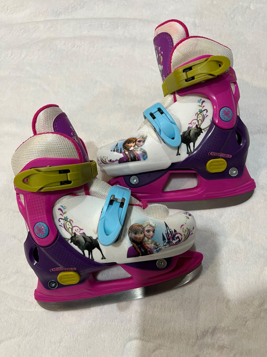 Disney frozen Toddler adjustable skates  size 8-11, Shoes 11 (Toddler:2-4yr)